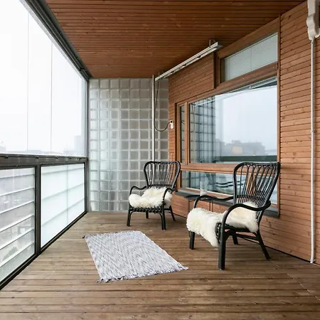 2ndhomes In Kamppi Center With Sauna And Balcony Apartmán *