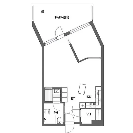 2ndhomes In Kamppi Center With Sauna And Balcony * Helsinky